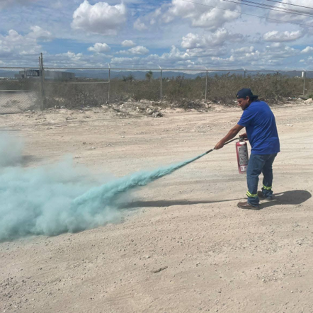 Combate contra incendios (uso y manejo de extintores)